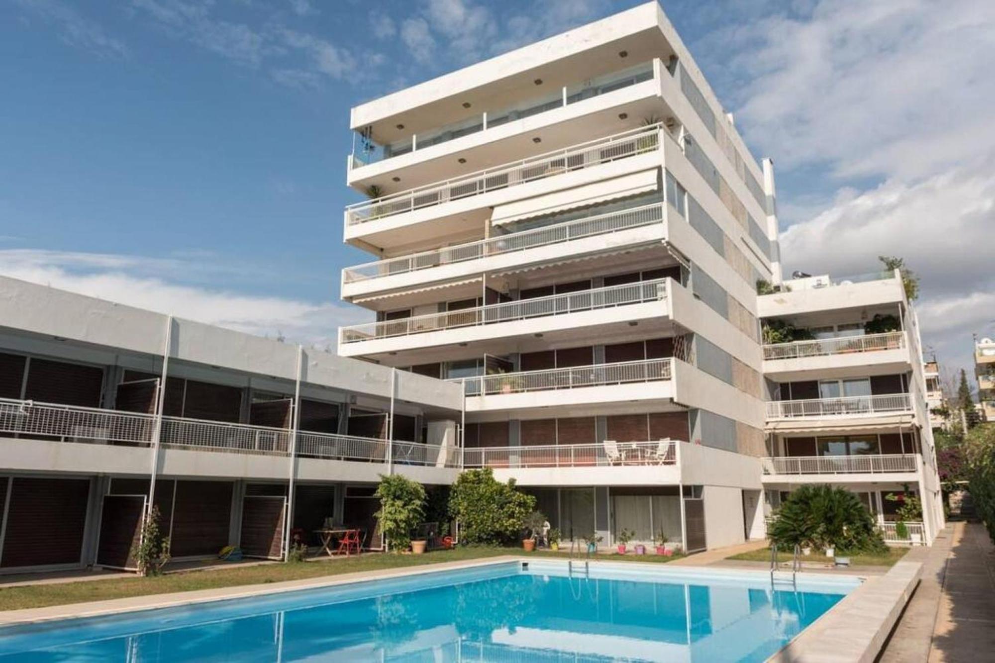 Ferienwohnung Βουλα A Gem At Voula 1' Walk From The Beach Athen Exterior foto